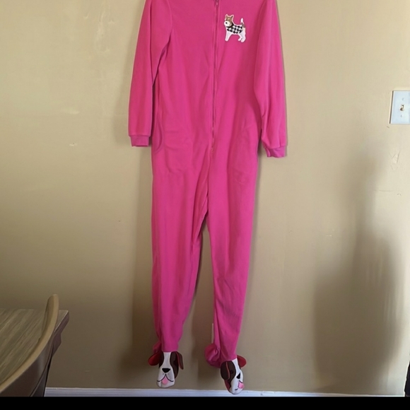 Nick & Nora Puppy Dog Onsie w Pockets - Picture 6 of 7